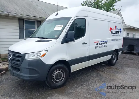 2024 Mercedes-Benz Sprinter 2500 Standard Roof 4-Cyl Diesel from USA, damaged, VIN W1Y4KBHY8RT165254